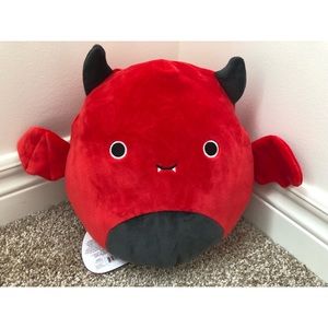 BNWT Dante the Red Bat and Tally the Cat Flipamallow Squishmallow